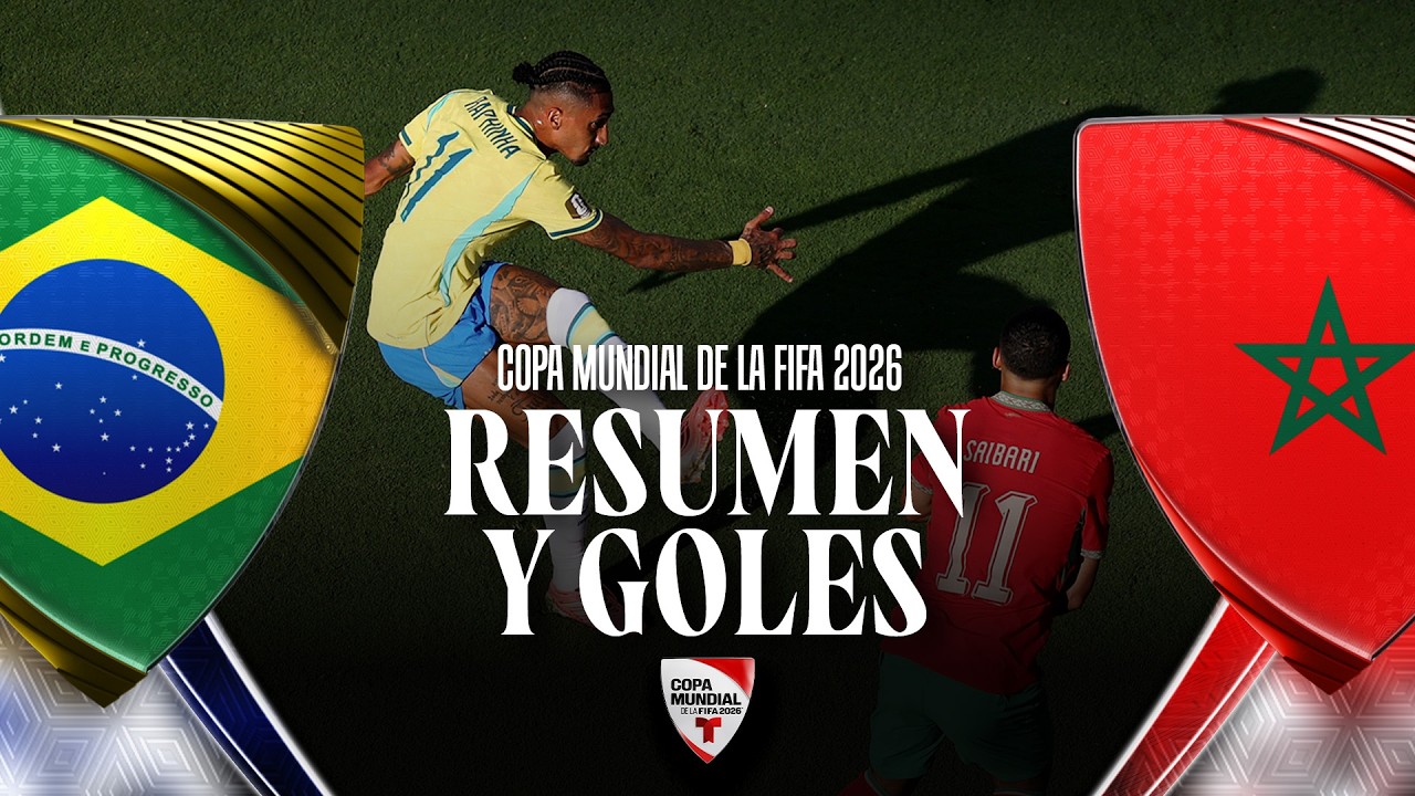 Resumen Brasil vs Marruecos