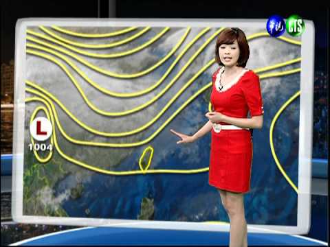 一月二十一日華視晚間氣象