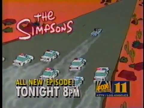 The Simpsons Fox Promo (1993): “Marge on the Lam“ (S05E06) (5 second)