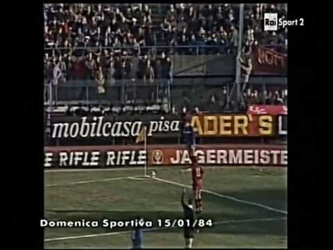 1983/84, Serie A, Pisa - Roma 1-1 (16)