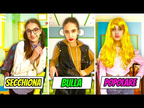 TRE TIPE di AMICHE a SCUOLA📚