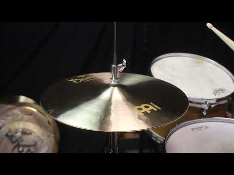 Meinl 14" Byzance Jazz Thin Hi Hats - 811g/1010g (video demo) image 2
