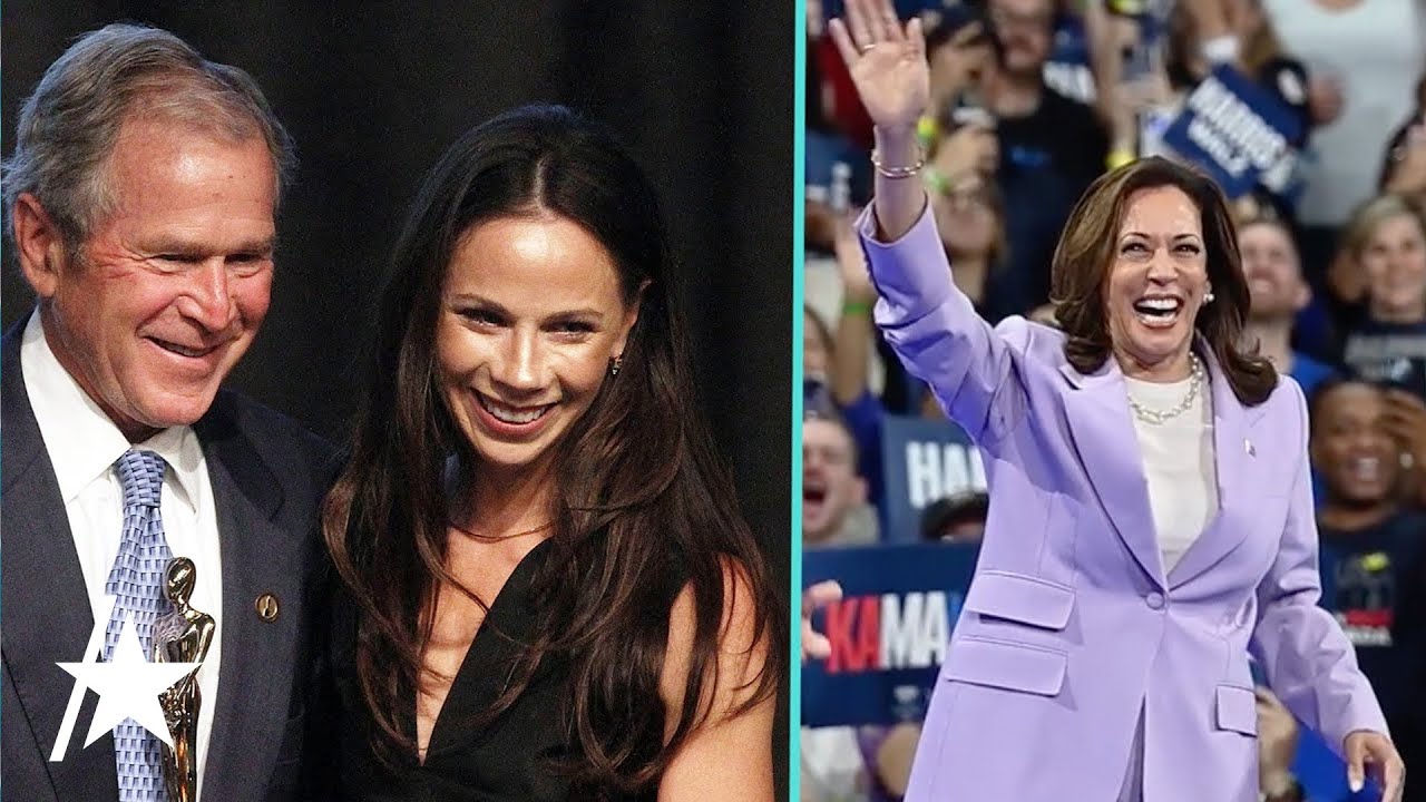 George W. Bush’s Daughter Barbara Bush CAMPAIGNS For Kamala Harris