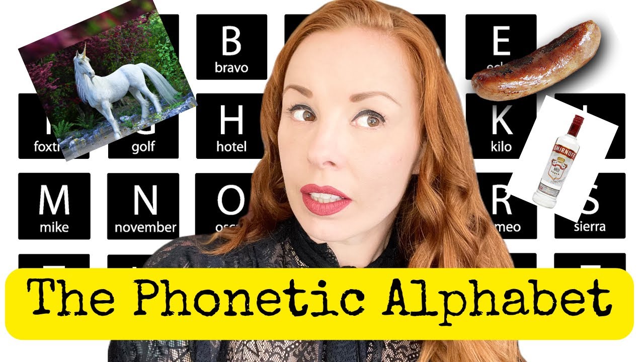 What phonetic alphabet do the police use?