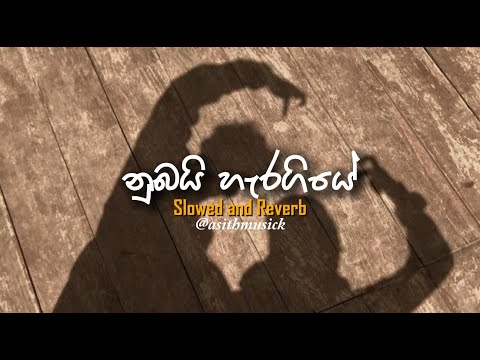 Nubai Hera Giye | නුබයි හැර ගියේ ( නුබ මට හරස් වෙල )  -  ( Slowed + Reverb ) | Diwranna kisi deyak 2