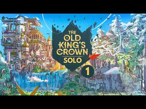 The Old King's Crown | Part 1 | Solo Board Game Tutorial and Playthrough
