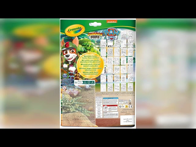 Vídeo relacionado con CRAYOLA - Libro Actividades Pokemon, 32 páginas para Colorear y 7 rotuladores Lavables, 04-2746G