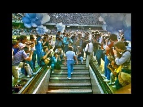 Diego A. Maradona In His Debut Season for Napoli 1984/85