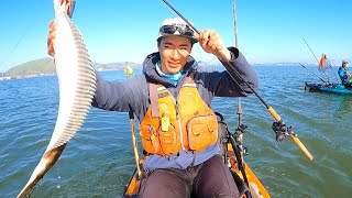 Halibut Fishing with A SPECIAL GUEST (First Ever California Halibut)