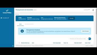 19 - Responder Planejamento de Intenção de Registro de Preço IRP