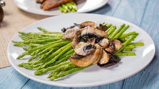 How To Make GRILLED ASPARAGUS AND MUSHROOMS | Recipes.net