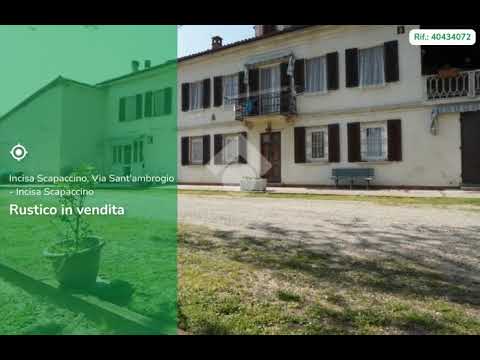 Rustico in vendita Incisa Scapaccino, Via Sant'ambrogio