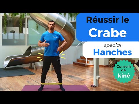 Le meilleur exercice pour renforcer les muscles des hanches après 50 ans: le crabe [conseils kiné]