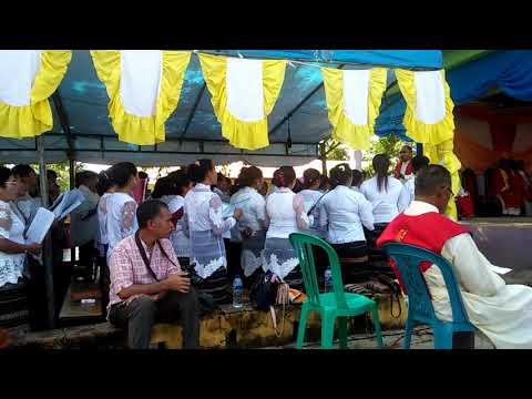 Santa misa festa paroki Saun Paulo Lospalos 29/06/2020