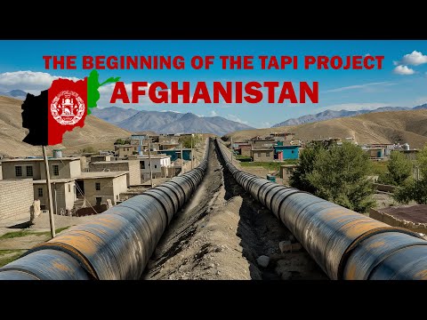 Dokumentation zum Tapi-Projekt: Der Start des Tapi-Projekts von Afghanistan bis Indien.