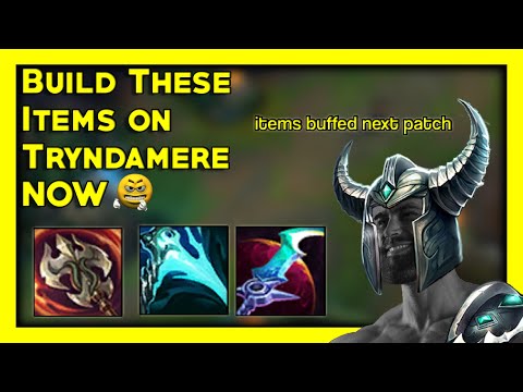 BEST Tryndamere Build For Season 13 - ALL Items buffed in 13.2 - Yasukeh