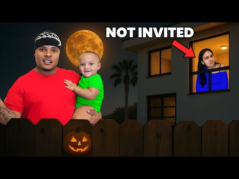 SNEAKING OUT With Zaza To See Halloween Lights WITHOUT Sachi.. *VLOGOWEEN DAY 20*