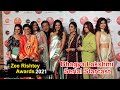 Bhagya Lakshmi Serial Starcast At Zee Rishtey Award 2021 Complete Interview Zee Party Red Carpet