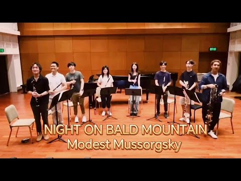 MUSSORGSKY: Night on Bald Mountain arranged for clarinet ensemble ~ Academy Clarinet Ensemble