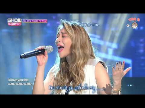 [Vietsub+kara] 151014 MBC MUSIC Show Champion INSANE -  AILEE