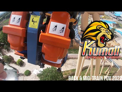 Kumali Back Row And Mid-Train POV | Flamingo Land On Ride 2022
