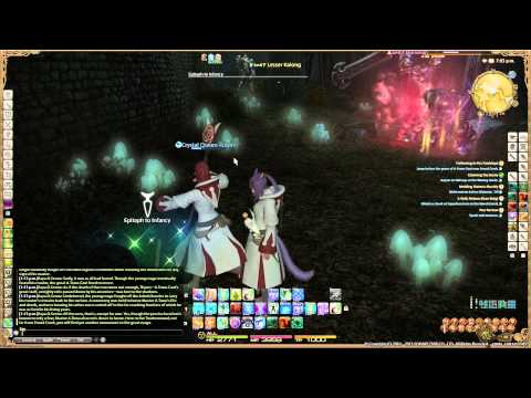 Final Fantasy XIV  A Realm Reborn - White Mage Lv45 Quest - Following in His Footsteps