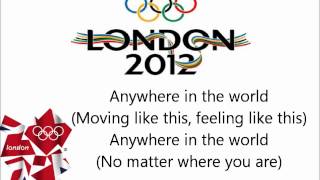 Mark Ronson Anywhere In The World lyrics Featuring Katy B Olympic Song London 2012 HD