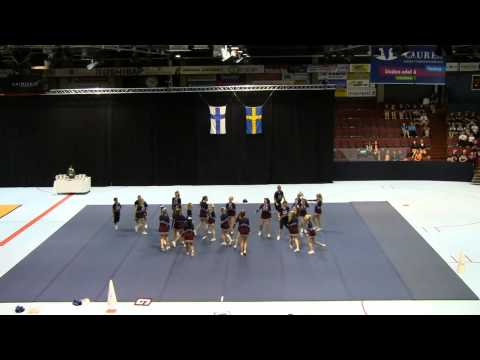 GS Devils Cheerleading Finnkampen 2013
