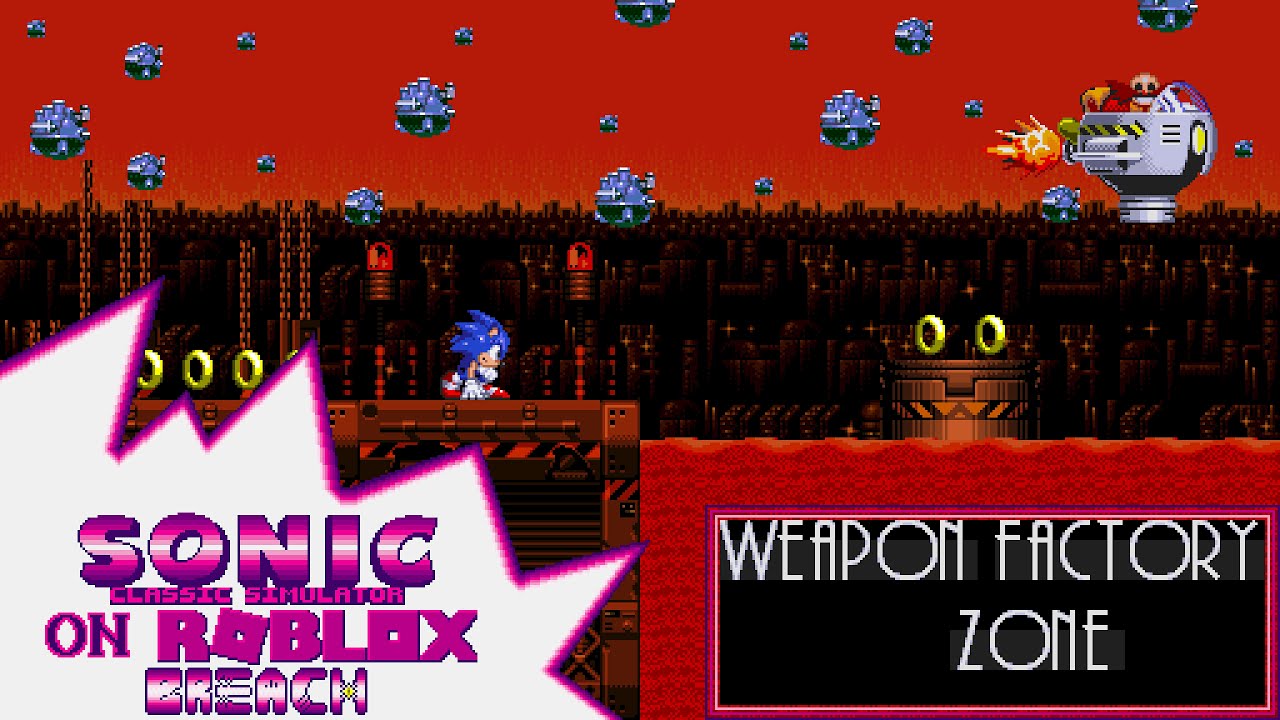 Weapon Factory Zone Revamped (V3) | Classic Sonic Simulator | Breach Project