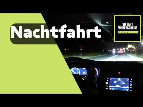 Night driving! How to do it! - Driver's license