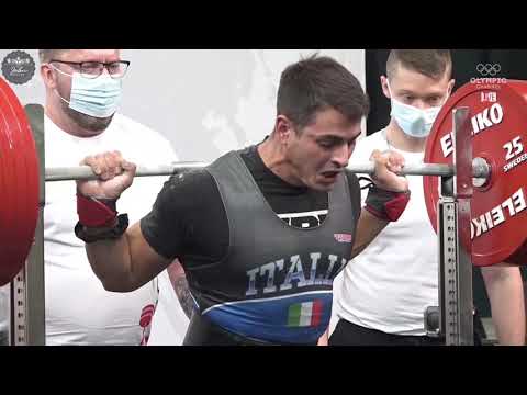 Antonio Gorga - 11th Place 747.5kg Total - 93kg Class 2021 IPF World Open Classic