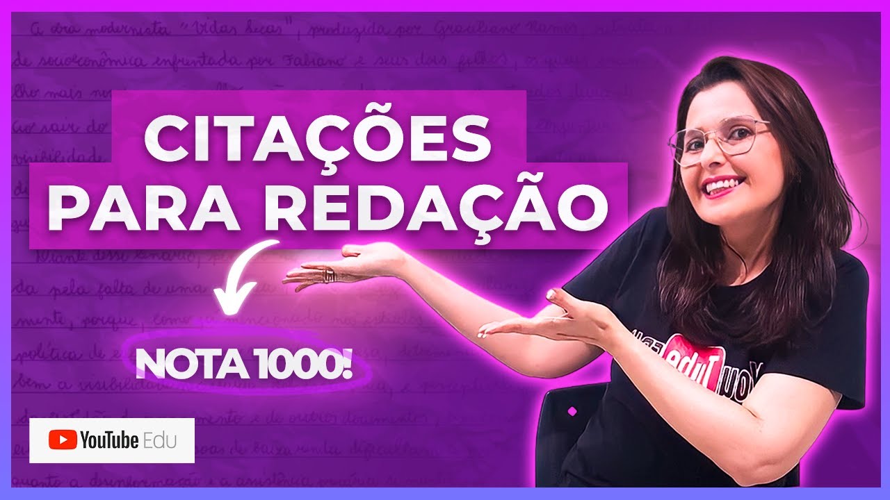 5 CITAÇÕES CORINGAS PARA SUA REDAÇÃO