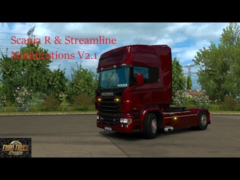 ETS 2 1.26 - Scania R & Streamline Modifications V2.1