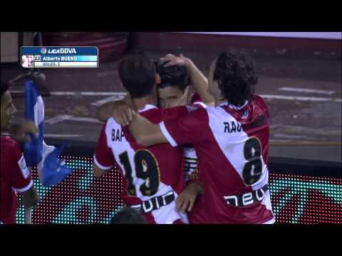 Goal of Bueno (1-2) Deportivo de la Coruña - Rayo Vallecano - HD