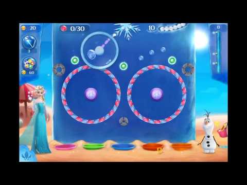 Frozen Free Fall 2 - Walkthrough Level 1 (side level at 42)