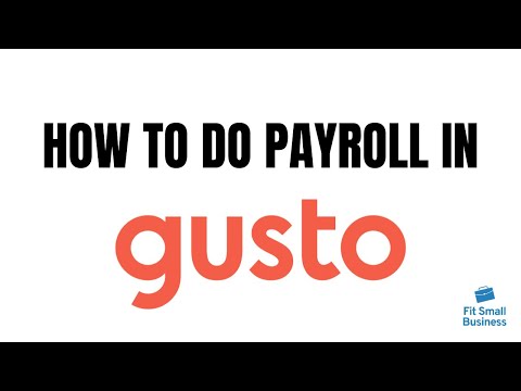How to Do Payroll in Gusto