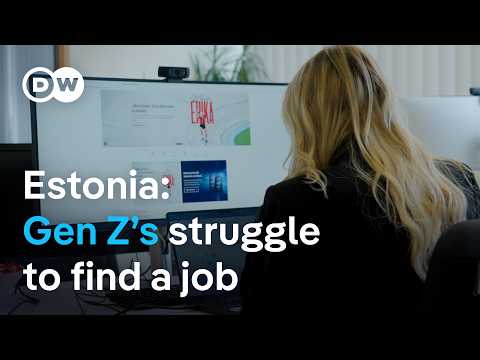 Estonia: Why young people can't find entry-level jobs | DW News