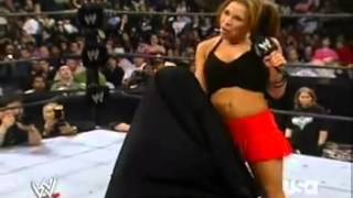 WWE Raw  03202006: Mickie James Gives Trish Stratu