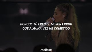 Best Mistake • Ariana Grande ft. Big Sean | Live | Traducida al Español.