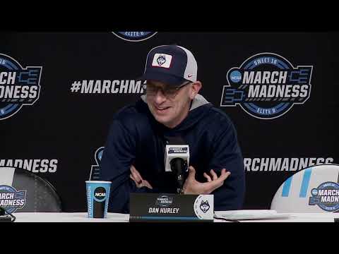 Head Coach Dan Hurley Previews UConn's Elite 8 Game vs. Gonzaga