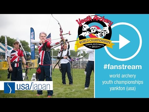 #FanStream: France v Great Britain – Recurve Junior Men's Team 1R | Yankton 2015