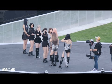 191004 트와이스 ( 리허설 대기 ) 강릉 K-POP 콘서트 4K 60P 직캠 Fancam