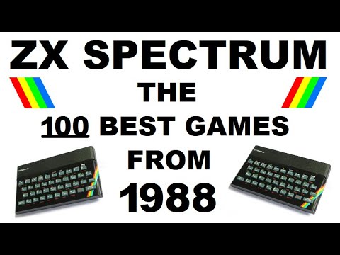 ZX Spectrum: THE 100 BEST GAMES all years 1982-1992, episode 7 of 11 - 1988