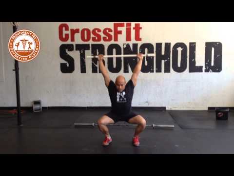 Overhead Series 2 of 4  Pause Overhead Squat