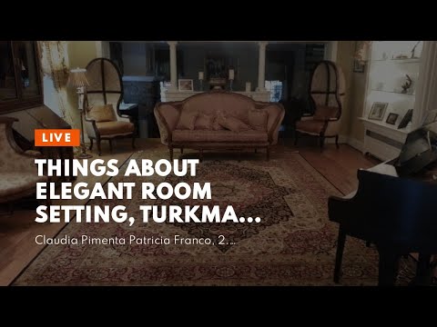 Things about Elegant Room Setting, Turkman Rug, Elegant Room