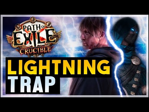 [POE 3.21] Saboteur/Assassin Lightning Trap - League Starter Build for Crucible