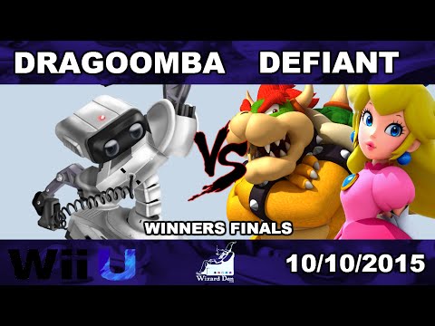 WizDen - Dragoomba (R.O.B.) Vs. Defiant (Bowser, Peach) Winners Finals