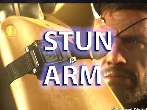 MGSV - How to use the stun arm effectively