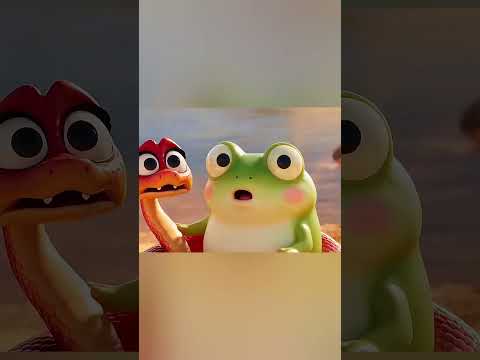 FROGGY & SNAPPY'S FANTASY ADVENTURE! #funnyfrog #animation #cartoon #funnyanimals #aianimation