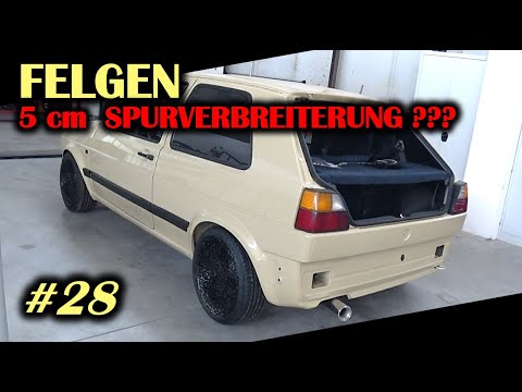 JAN´S GOLF2 / 16 ZOLL + SPURPLATTEN für den GTI 🤩